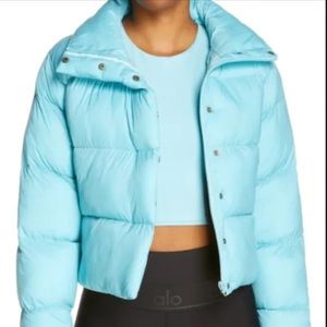 ALO Gold Rush Puffer Blue Quartz